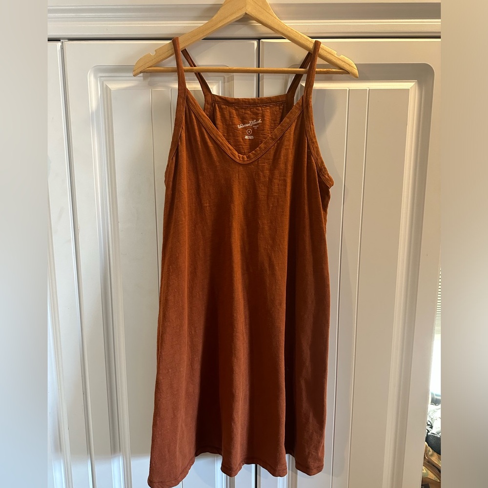 Brown Tank Dress